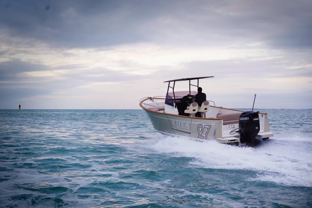 Navigation sur le RHEA 27 Open V2
